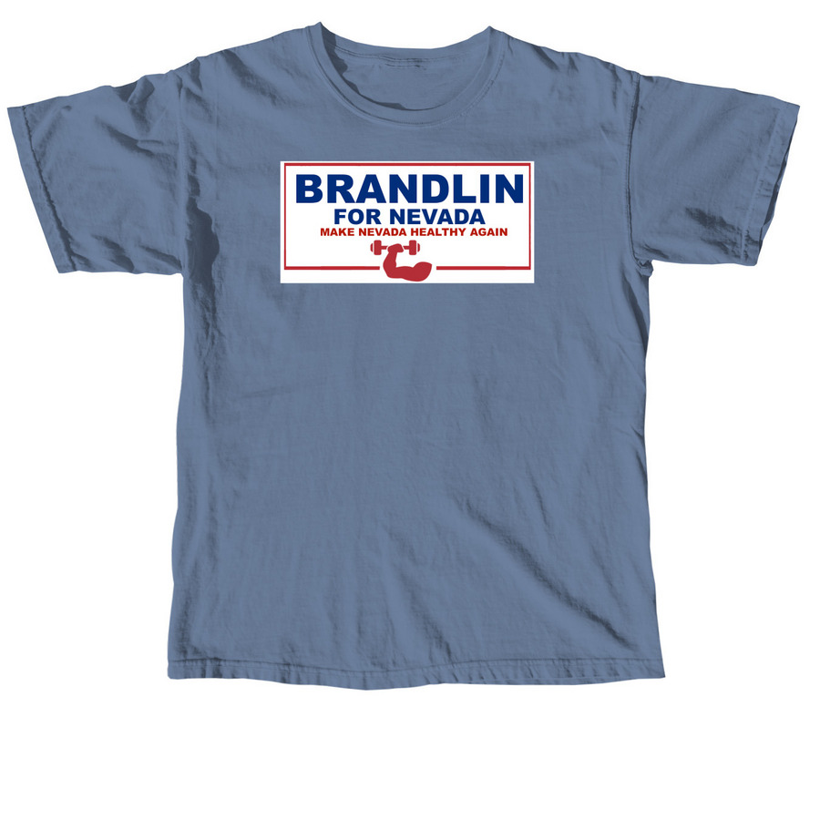 Brandlin for Nevada Comfort Colors Unisex Tee - Make Nevada Healthy Again design