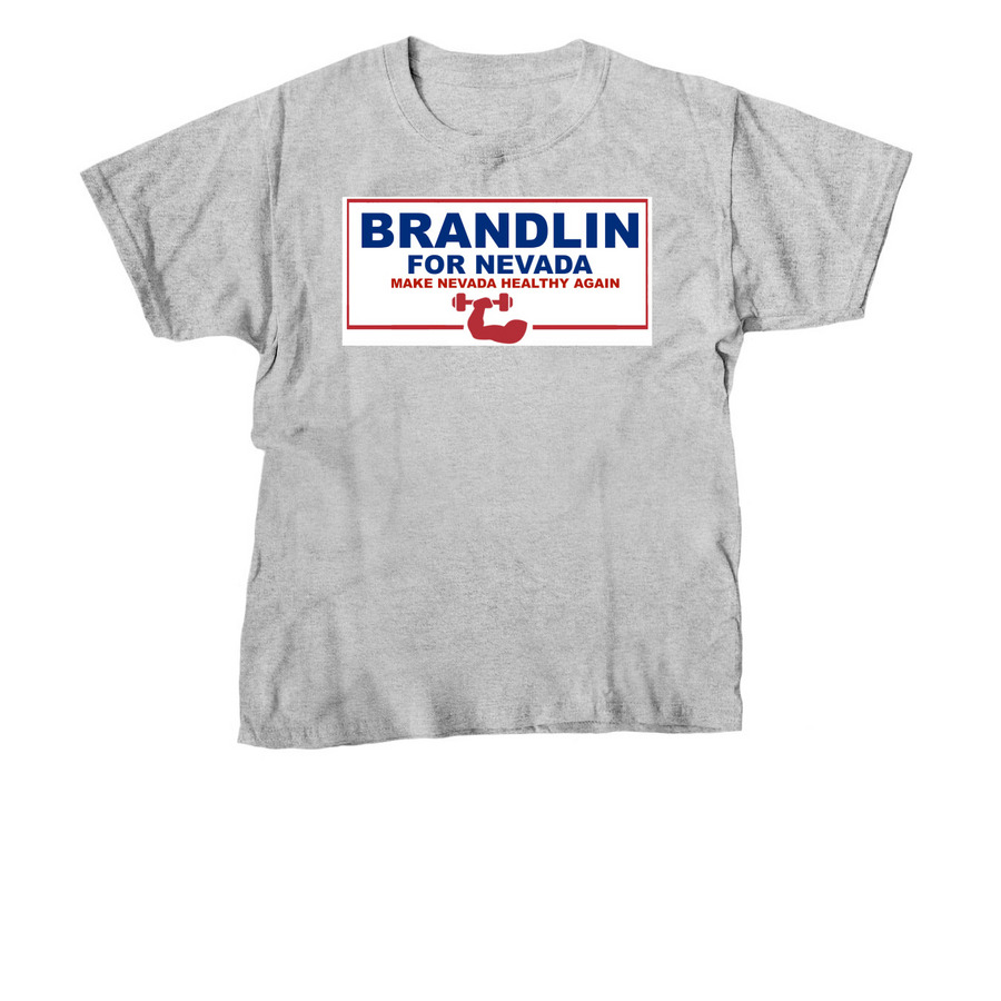 Brandlin for Nevada Youth Unisex Tee - Make Nevada Healthy Again design